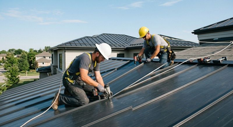 Tin Roof Installation